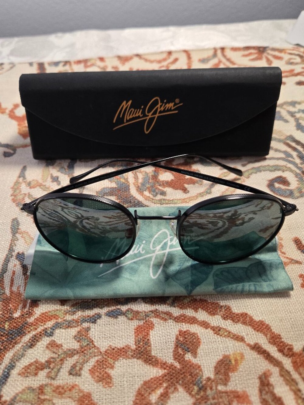 Maui Jim Nautilus 544-2M Matte Black Neutral Grey Polarized Sunglasses